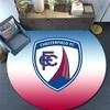 Chesterfield Football Club,Round Area Rug,Carpet Rug for Living Room Bedroom Sofa Playroom Decor,Non-slip Floor Mat