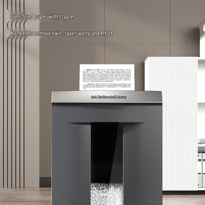 Deli GA1650 High-Security Micro-Cut Paper Shredder CN Plug (adapter Included)