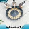 Automatic Thickened Chicken & Water Feed Trough for Free-Range Poultry