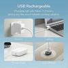 Portable Handheld Fan, Operated Rechargeable Personal Fan,  For Outdoor Travel Activities-Green