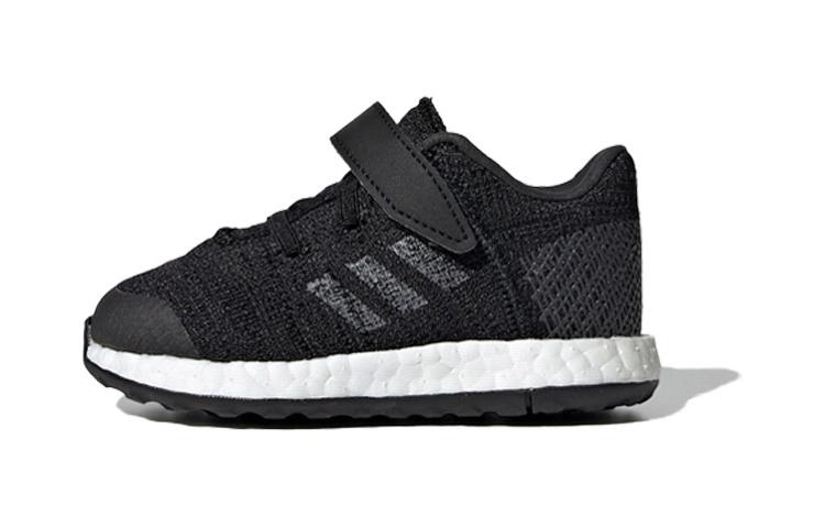 

Adidas Pureboost Go El I Slip Resistant Low top Toddler Shoes Black White Infant And Toddler F34017 23