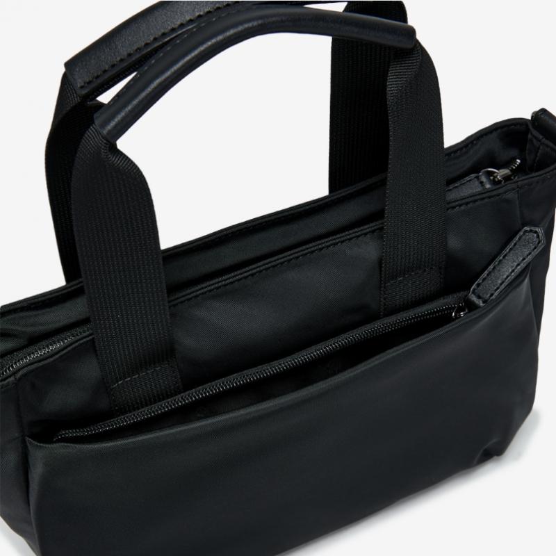 ESquire Collection Women S Ultralight Nylon Urban Tote Bag Black