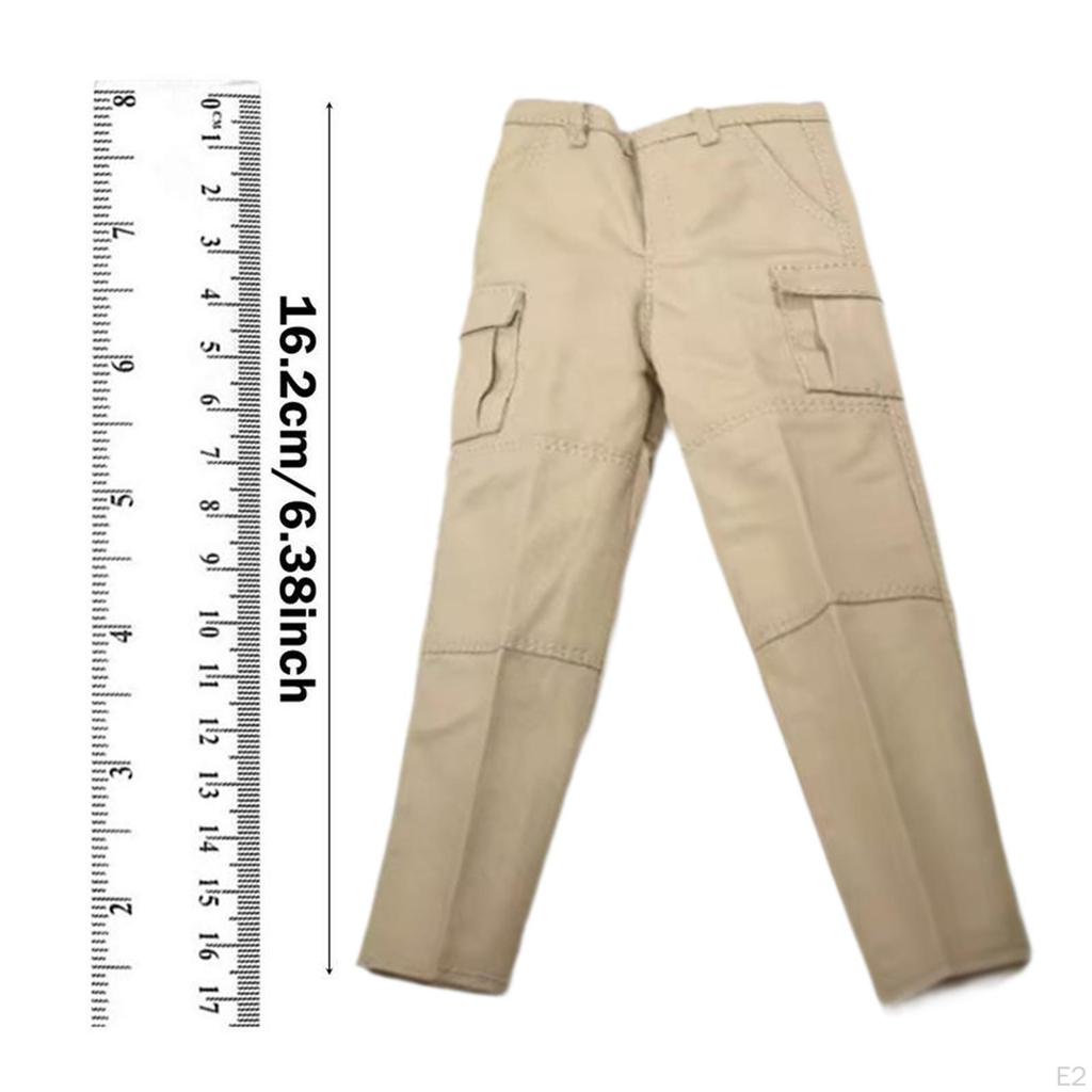 1:6 Scale Mans Figure Pants Miniature Trouser Cosplay Dress up 12" Male Action Figures Accessories