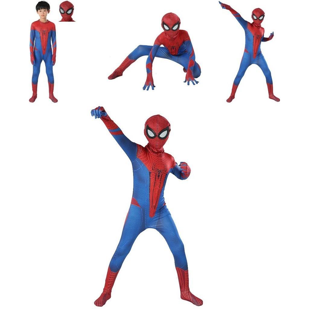 Lightweight And Breathable Spiderman Cosplay Bodysuit Outfit For Adults