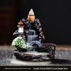 Retro Resin Backflow Incense Burner for Home and Tea Ceremony