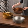 Chuyiqi Vintage Gold Divided Hot Pot