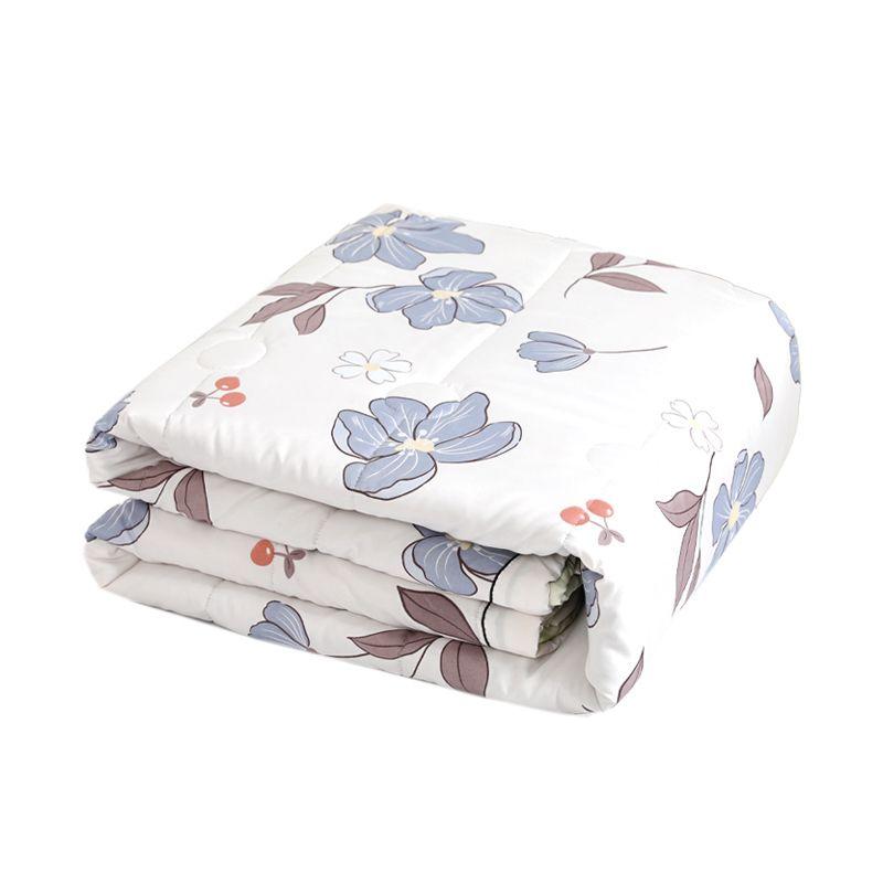 Summer Air Conditioning Blanket Single/Double Thin Blankets Summer Spring and Autumn Dormitories Bedding