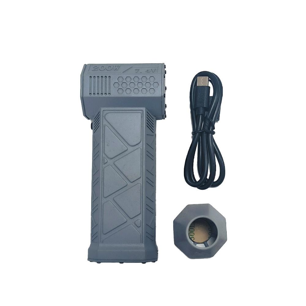 Brushless Violent Turbo Fan 130000RPM High Speed Hair Dryer Outdoor Camping Portable Dust Removal Fan