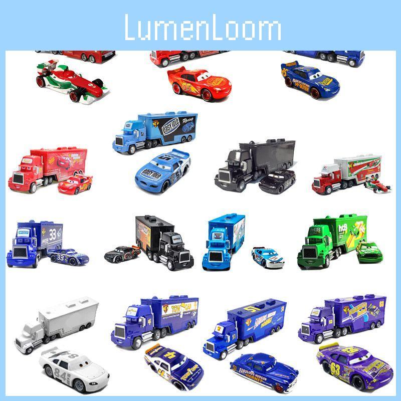 Racing Cars Mc Uncle Mcqueen Roadblock Cool Sister 95 Cargo Car For Imaginative Play And Fun