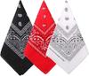 3 Pack Paisley Pattern Bandanas Face Mask Square Scarf Wristband Headwear Outdoor Sports Scarf Riding Camping Cycling Headscarf