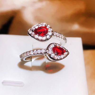Liebesring für Damen Herzring für Chinesischen Valentinstag Geschenk für Freundin