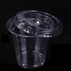 10 Pezzi 360/400/500ml Bicchieri di Plastica Trasparenti Monouso con Coperchio per Bere Direttamente Contenitore per Caffè Freddo Tè Bevande Fredde Frullati