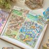 DIY stress-relieving and fun landscape decoration stickers Adhesive Diy Hand Account Diary Album Scrapbooking Craft Supplies