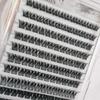 Thick Self-Adhesive False Eyelashes 3D Mink Eye Lashes New Eyelash Cluster  Eyelash Extension