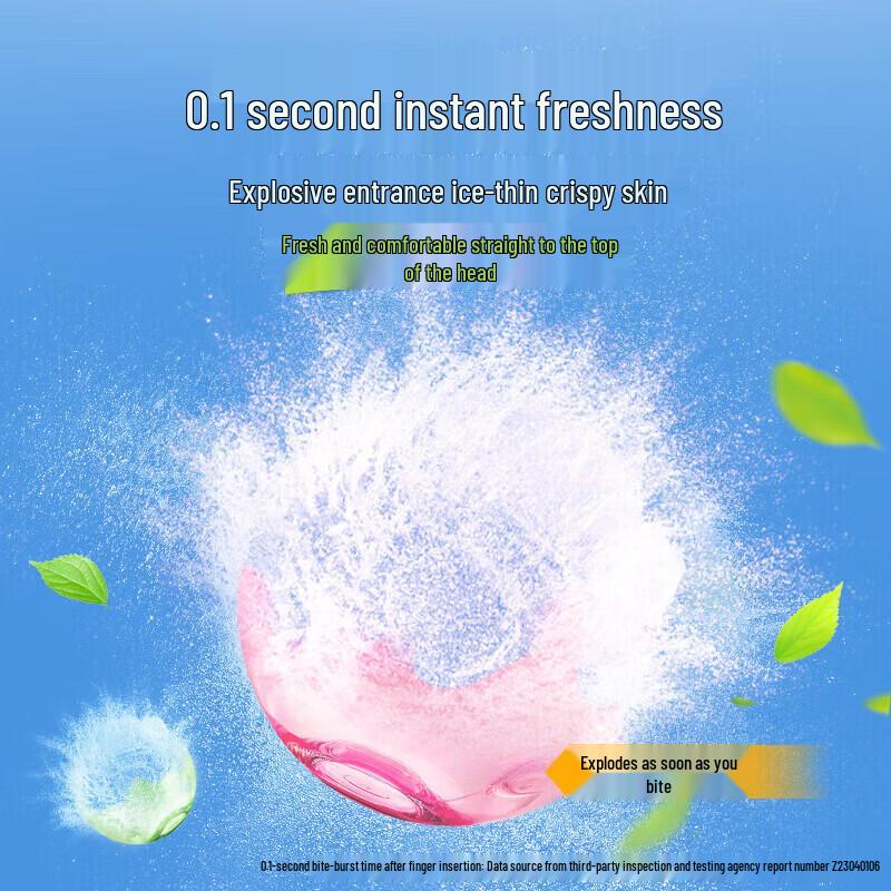 bop Double Flavor Mouth Freshener Burst Beads