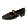 G3760-72 retro thick heel Mary Jane shoes women's 2025 spring and autumn new models with skirts gentle wind evening single shoes women