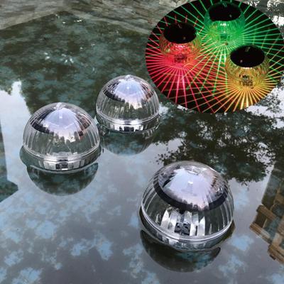 Solar-Schwimmlicht, LED-Schwimmbadlicht, wasserdicht, Farbwechsel, Wasser-Schwimmlicht, Teich, Brunnen, See, Schwimmlicht