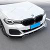 For BMW G30 LCI M Sport 2021-2023 Ccar Front Bumper Lip Spoiler Splitter Diffuser 520i 530i 540i Bumper Guard Cover Body Kit
