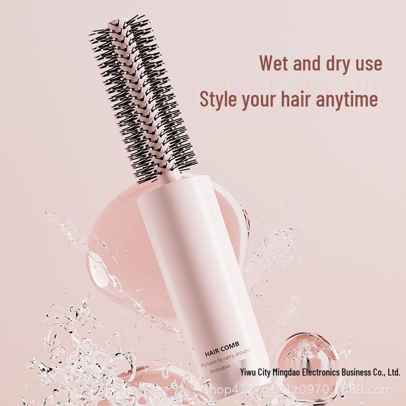 

Дорожная выдвижная парикмахерская расческа: Высокоценный интегрированный дизайн для завивки зелёный