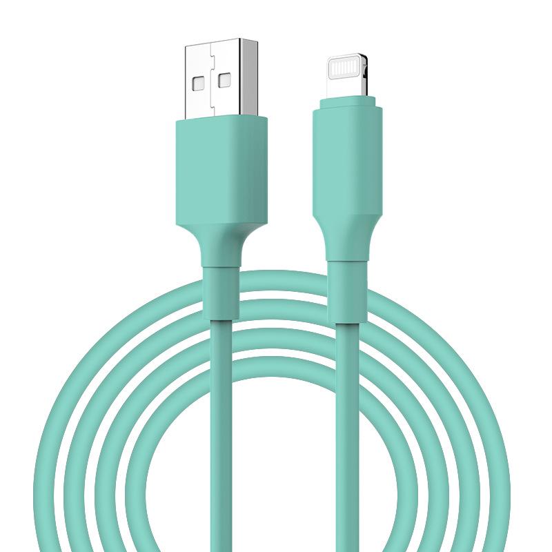 1m Essential Liquid Silicone Fast Charging Cable for Apple Devices