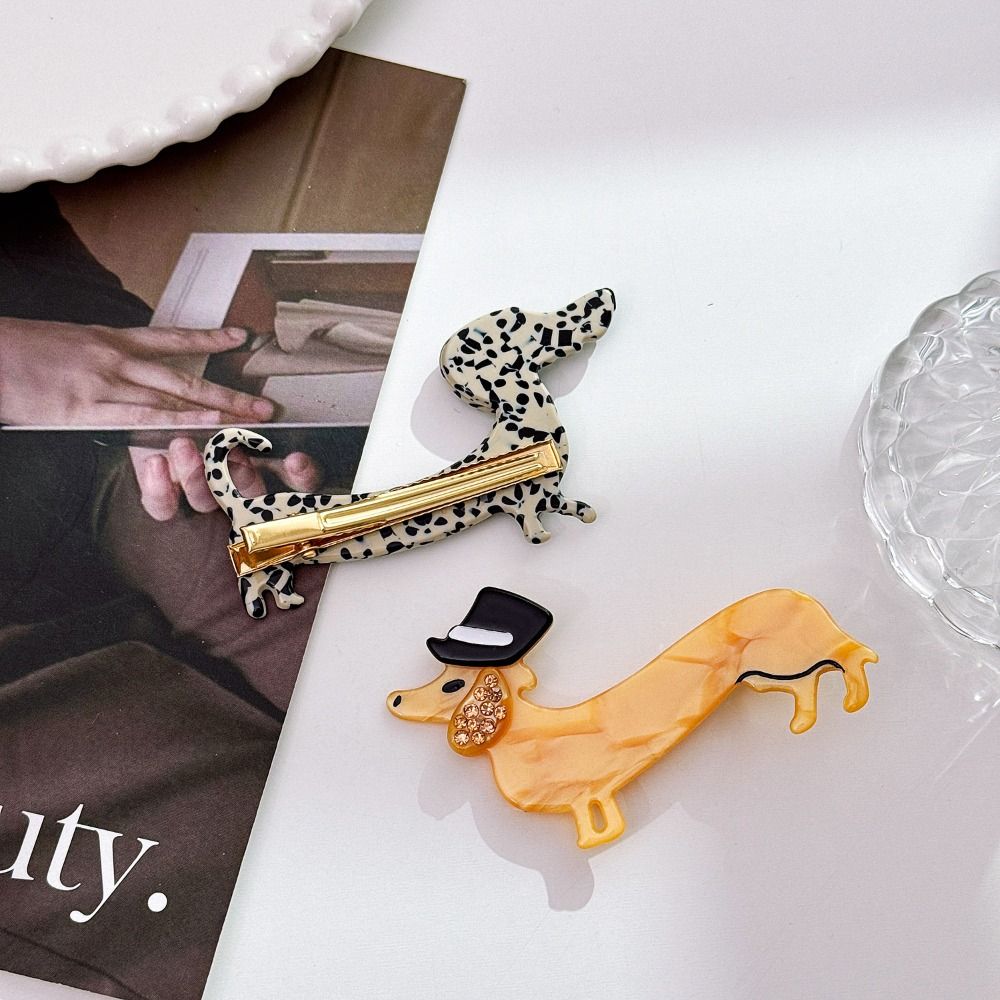 Side Clips Cartoon Hairpin Korean Style Lovely Barrettes Creative Cute Duckbill Clip  Party