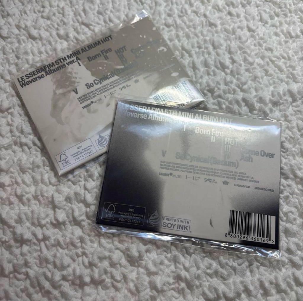 [USED] LE SSERAFIM album weverse album