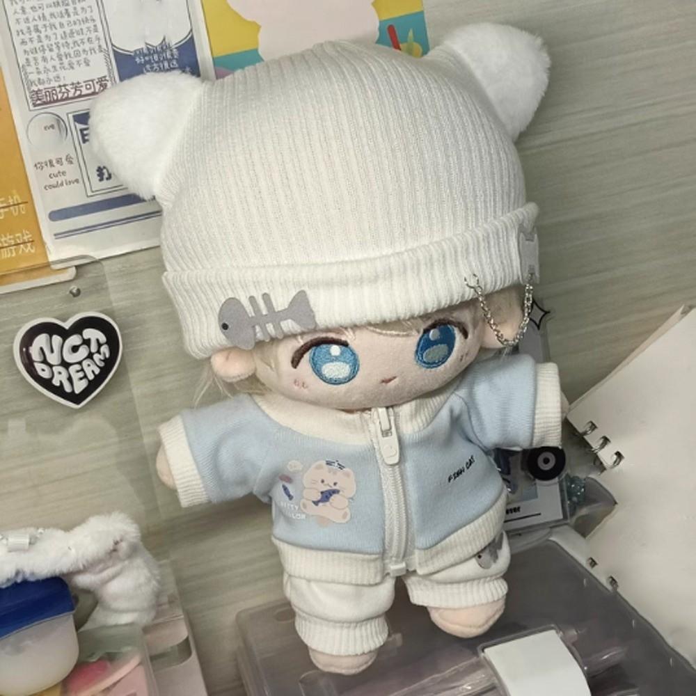 Cat Jacket 20cm Cotton Doll's Clothes Fishbone Doll Clothes Set Cotton Doll Outfit Children Gift