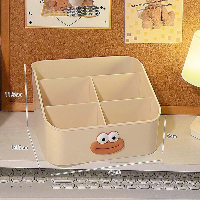 

Забавный держатель для ручек для студентов и детей, большая вместимость настольного ящика для хранения, офисные принадлежности для девочек, органайзер для беспорядка, полка