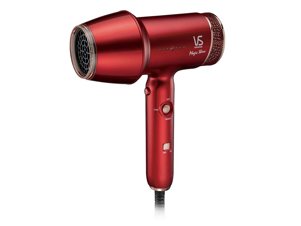 Vidal Sassoon Magic Shine Far Infrared Hair Dryer, Red, VSD-1260/RJ