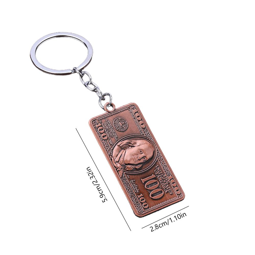 Dollar Keychain Small Bag Pendant Backpack Keychain Dollar Key Ring Key Holder Handbag Pendant Creative Key Charm For Women Men