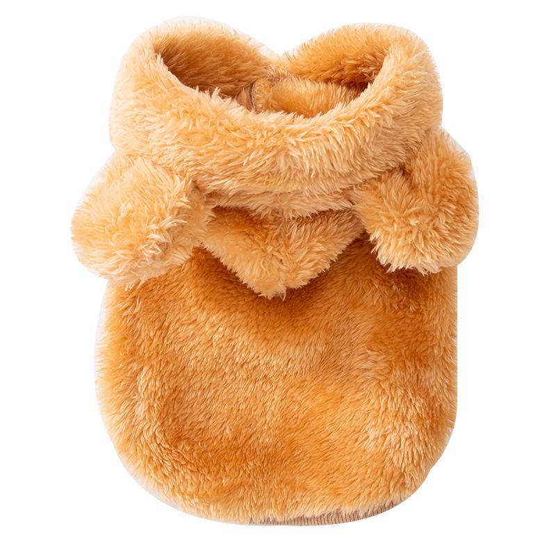 Teplé oblečky pro domácí mazlíčky Roztomilý potisk Kabát Malý Střední Pes Kočka Mikina Bunda Teddy Francouzský buldoček Čivava Zimní oblečení