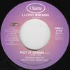 7inch Record LLOYD BROWN  Put It Down CRT835 Charm 2001 UK Reggae Ska  Dub Used