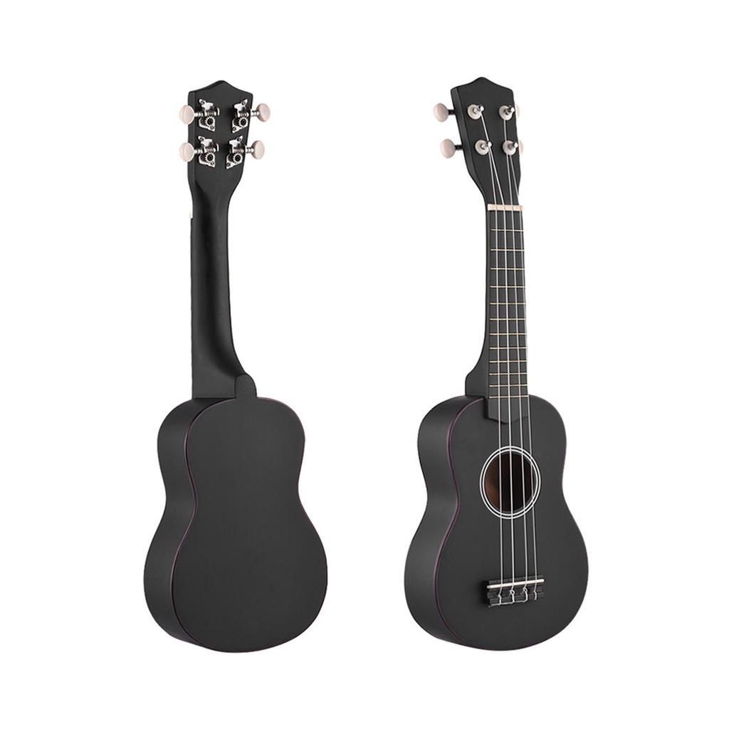 21 Inch Colored Acoustic Soprano Ukulele Ukelele Uke Kit Basswood with Carry Bag Uke Strap Strings Picks Tuner