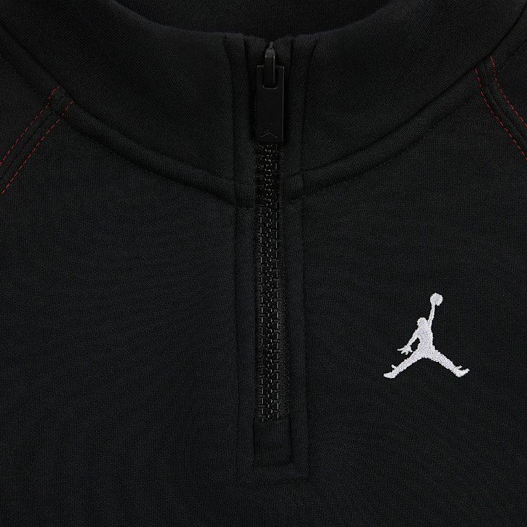Jordan Casual Sportswear Fleece Lined And Comfortable Soft Black Children Aged 3 7 Years Old IB8140-010