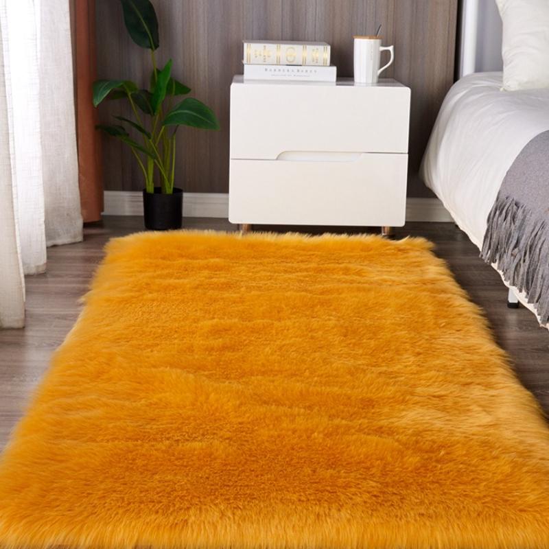 European Plush Floor Mat Suitable for Bedrooms Living Rooms Sofas Cloakrooms Various Sizes of Decorative Rugs Children's Room Game Plush Blanket