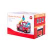 Wooden Led Switch Fire Truck Disassembly And Assembly Screw Nut Tool Cart Children'S Montessori Early Education Educational Toys