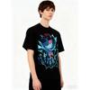 T-shirt Métal Vox Solo Hazbin Hotel Cyberpunk Peut Être Porté Par Hommes et Femmes En Coton Pur Mode Manches Courtes