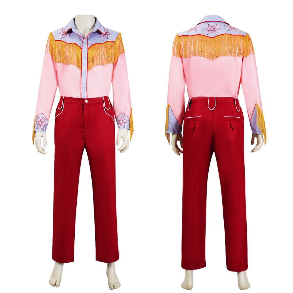 Back To the Future Part 3 Marty McFly Western Cowboy Cosplay Costume, Movie Accurate Vintage 1885 Outfit, Halloween Wild West Party Costume