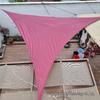 Polyester Sunshade Sail Canopy - UV Protection for Outdoor Camping and Courtyard