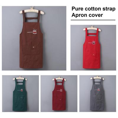 Delantal de Cocina Estilo Nórdico Para Mujer Hombre Chef Camarero Cafetería Tienda Barbacoa Peluquería Delantales Petos Accesorio de Cocina