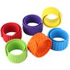 6pcs Wearable Design Silicone Slap Bracelets Childs Slap Band Toy  Kids Birthday Gifts