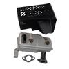 1 Set EXHAUST MUFFLER ASSEMBLY For EY20  For EY20-3 EY20D GENERATOR ENGINE Generator Engines Accessories