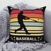 Pillowcase Home Sofa Car Decoration  Baseball Sports Cushion Cover