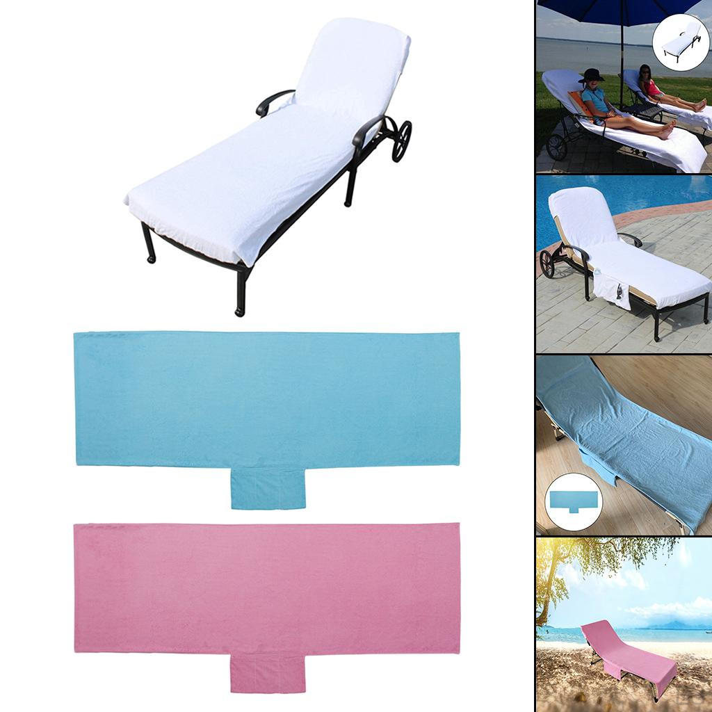 Пляжний рушник Поглинаючий Для шезлонга Басейну Плавання Кемпінгу Засмагання