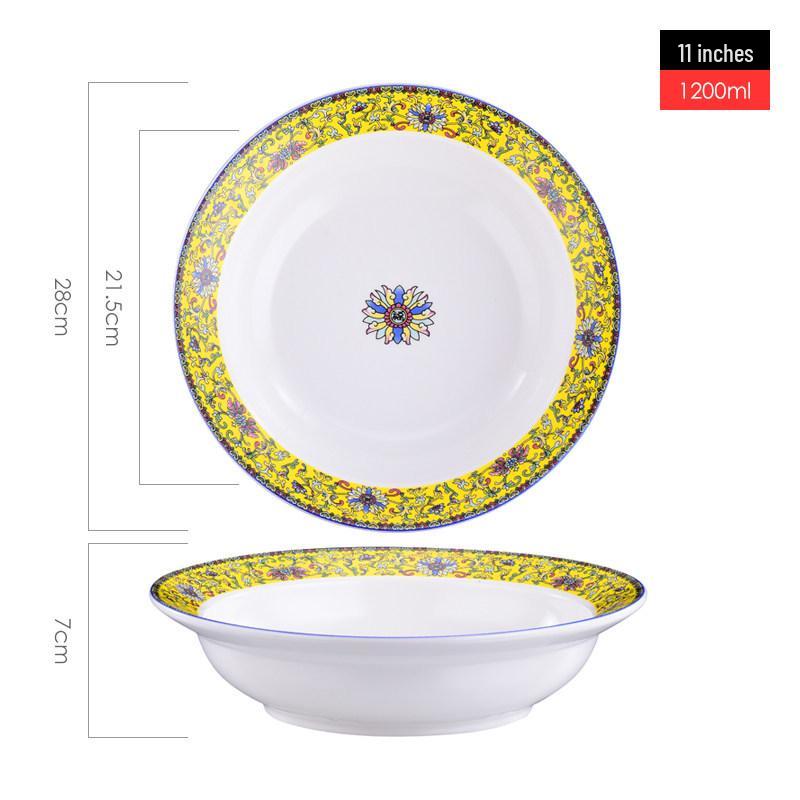 Large Ceramic Bowl for Soup, Noodles, Boiled Fish, Pickled Fish, and Dough Mixing - Mao Xuewang Commercial Use
