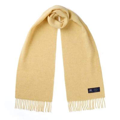 ABRAHAM MOON Merinowolle Schal 25cm - Sand