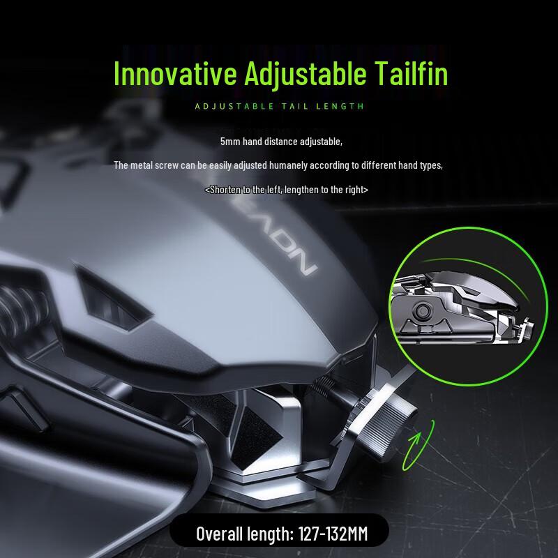 Qianxingzhe MK500 Wired RGB Gaming Mouse