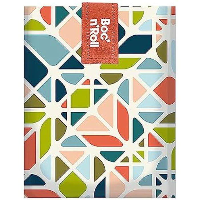 Porte-sandwichs réutilisable - BOC'N'Roll - 11 x 15 cm - Coloris Assortis - Pratique et Écologique
