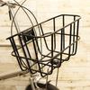 Aluminum Bicycle Front Basket for Almidas F300 with Mounting Brackets Black (SSK-ALF300) -