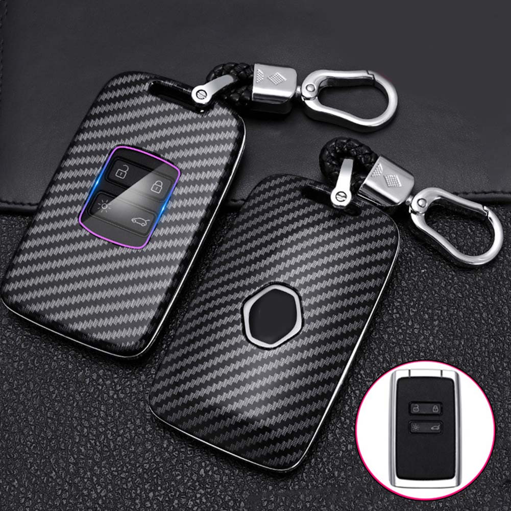 Key Protective Cover Case ABS Material with Keychain for Renault For Koleos For Kadjar For Megane For Clio Talisman